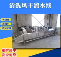 清洗風干流水線